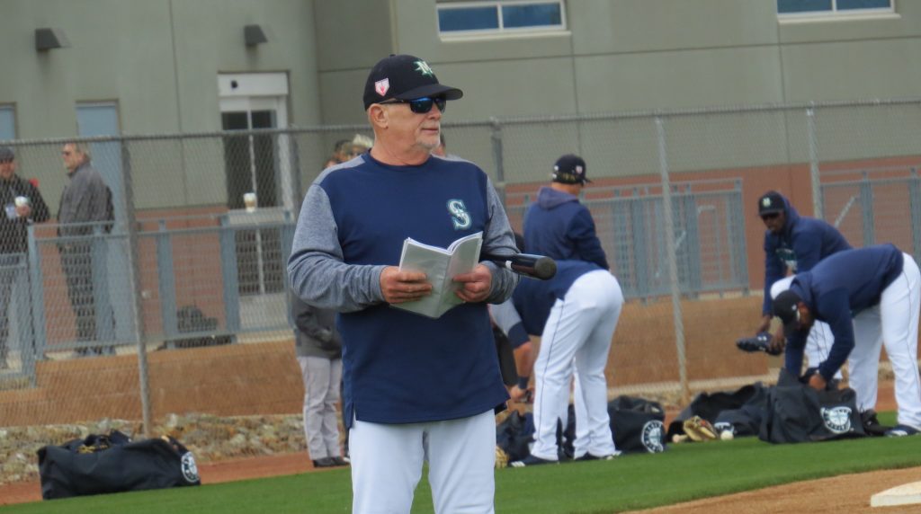 Mariners infield guru Perry Hill enjoys work with new additions