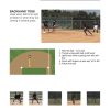 2B double play feeds backhand toss